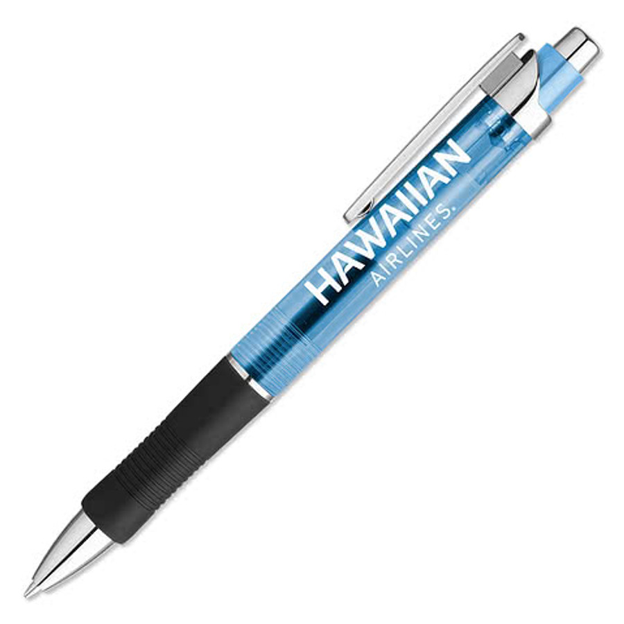 Albany Click Gel Pen (black ink) in Blue