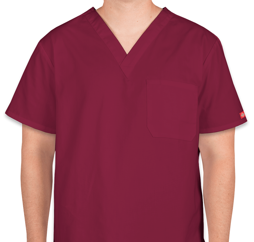 Dickies V-Neck Scrub Top-default