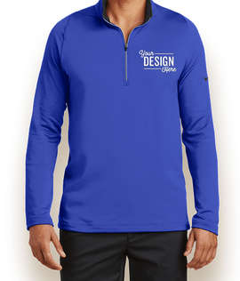 Nike Dri-FIT Stretch Quarter Zip Pullover - Color: Deep Royal