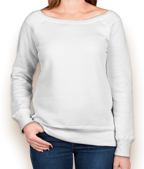 Tri-Blend Wide Neck Sweatshirt 