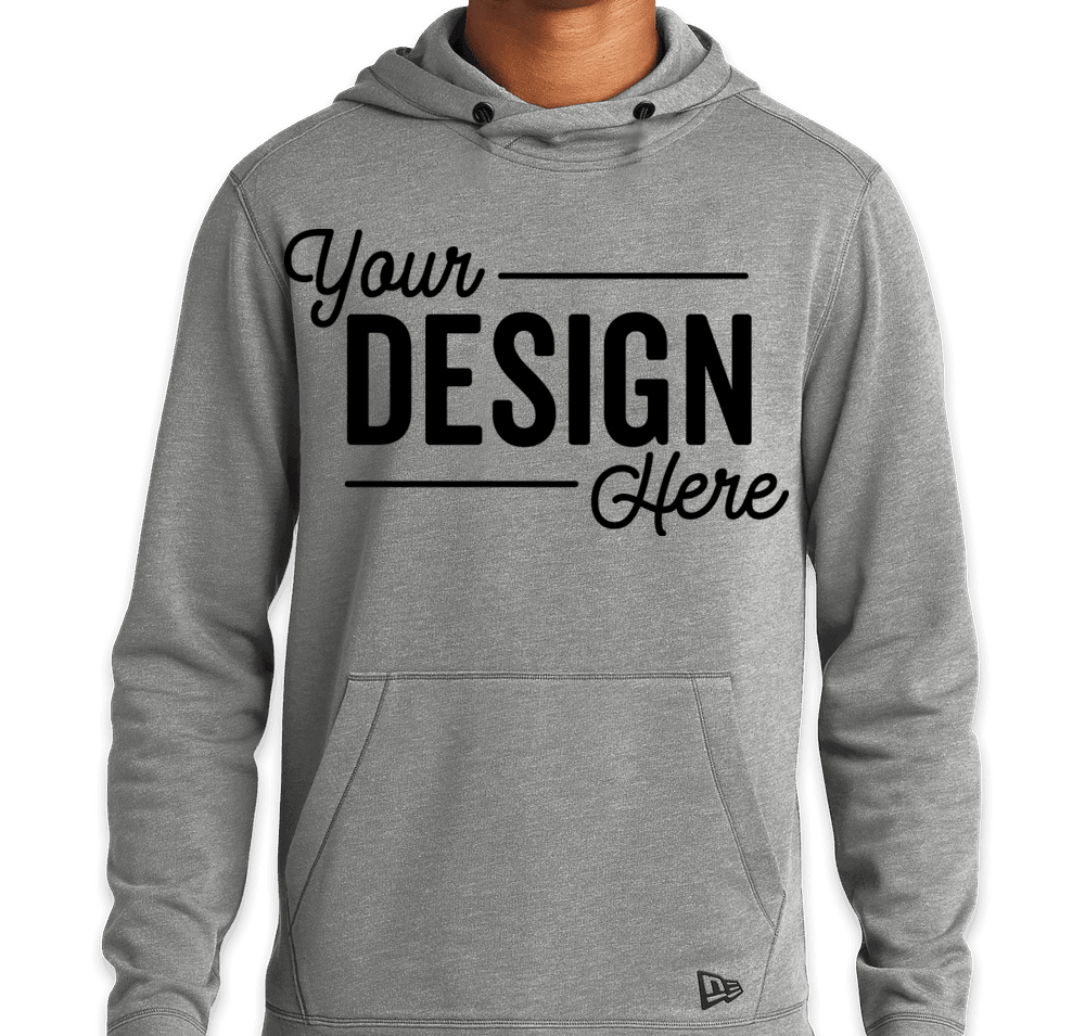 Custom New Era Tri-Blend Pullover Hoodie - Design Hoodies
