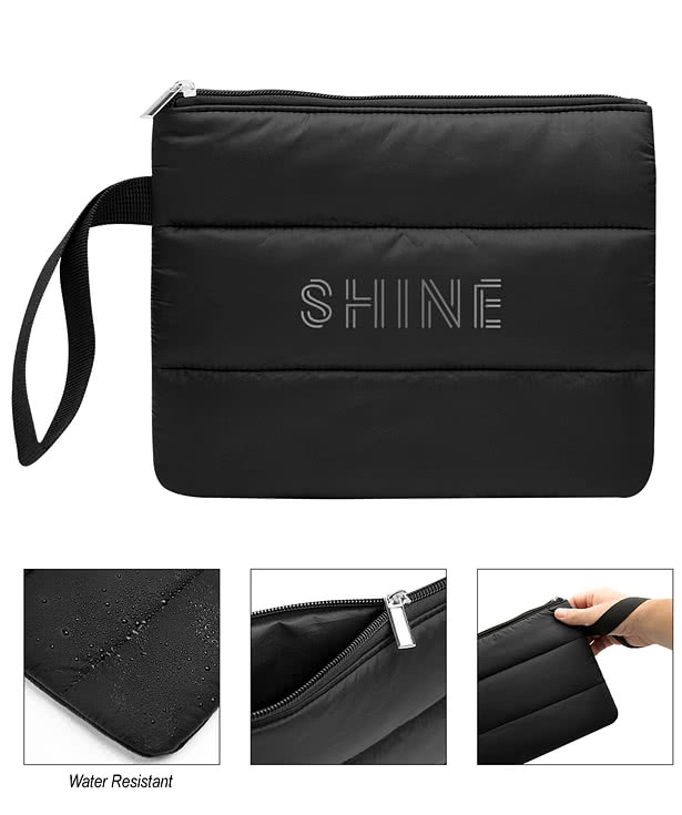 Full Color Chelsea Puffer Wristlet Pouch