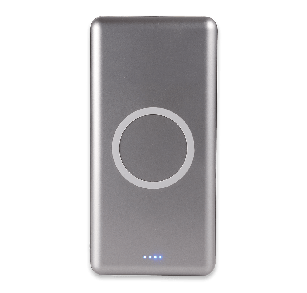 Laser Engraved Light Up Qi 10,000 mAh Portable Wireless Power Bank-default