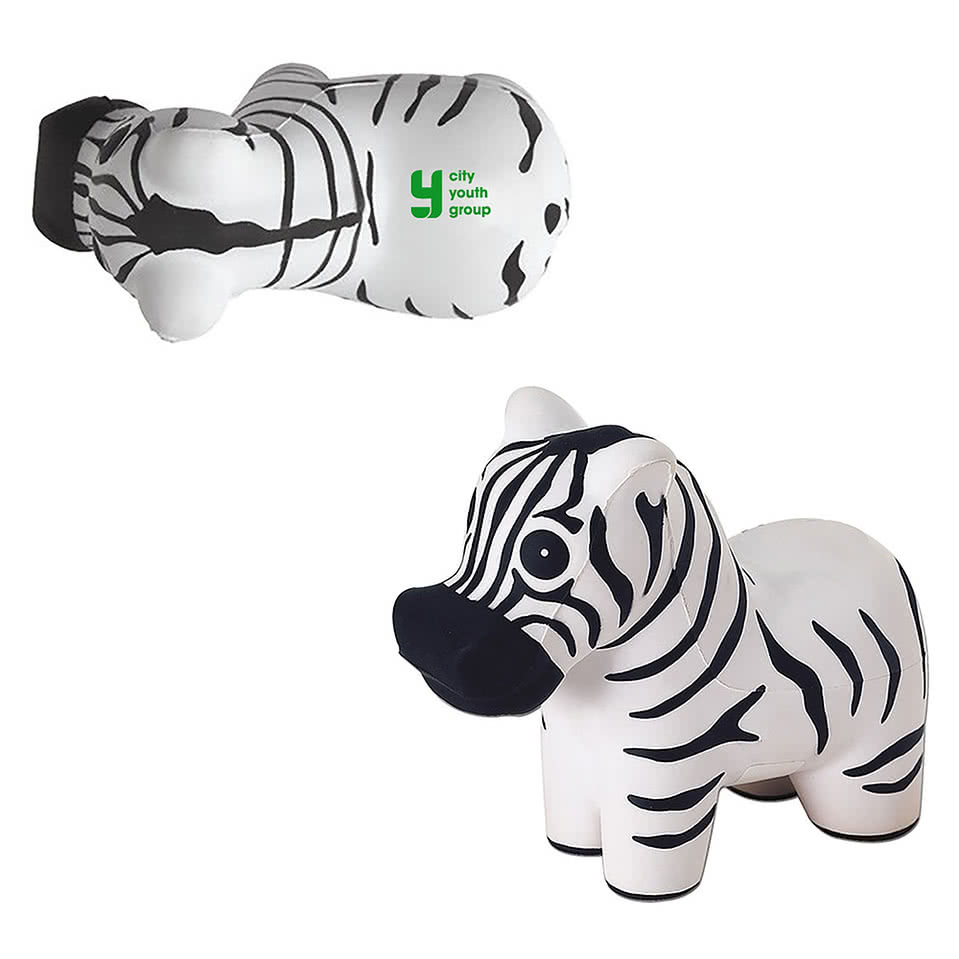 Playful Zebra Stress Reliever