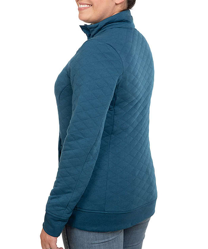 Stormtech Women's Montebello Quilted Thermal Quarter Zip Sweatshirt