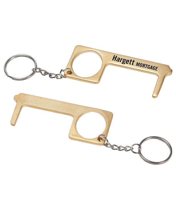 Brass Touchless Door Opener Tool