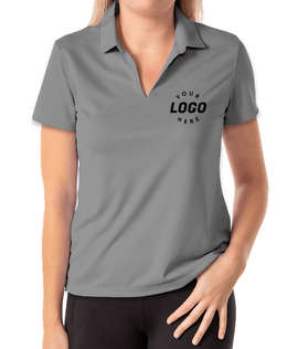 Nike Women's Dri-FIT Micro Pique Performance Polo 2.0 - Color: Cool Grey