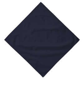 Augusta 100% Cotton Solid Bandana (Corner Design) - Color: Navy