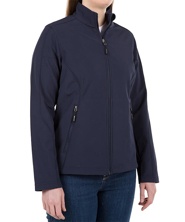 Core 365 Women's Fleece Lined Soft Shell Jacket - Printed
