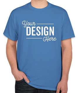 Canada - Fruit of the Loom 100% Cotton T-shirt - Color: Columbia Blue