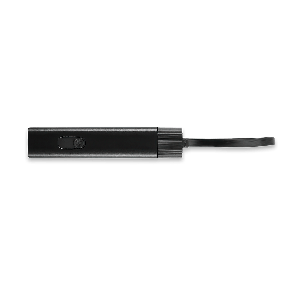 Recycled Aluminum Retractable Travel Charging Cable-default