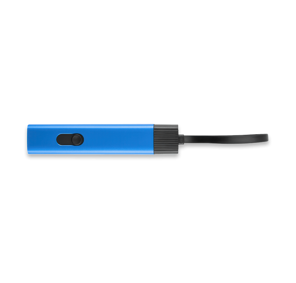 Recycled Aluminum Retractable Travel Charging Cable-default