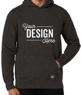 Russell Athletic Cotton Rich Pullover Hoodie - Color: Charcoal Heather