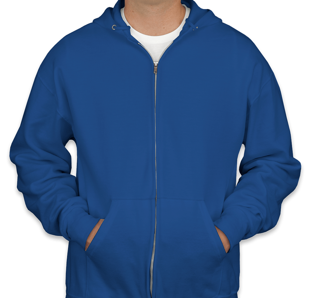 Jerzees Nublend 50/50 Zip Hoodie-default