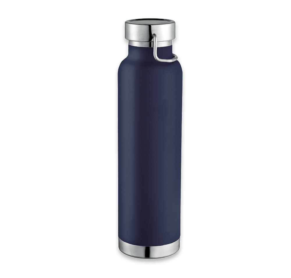 Laser Engraved 22 oz. Thor Copper Vacuum Insulated Water Bottle-default
