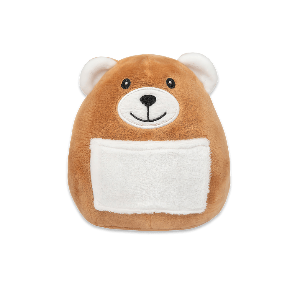 6" Pouch Pet Bear Plush Animal-default