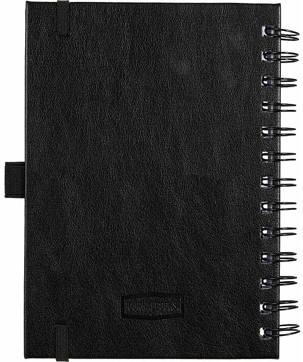Debossed Morano FSC Recycled Hard Cover Spiral Notebook