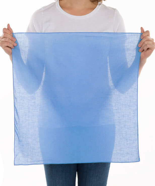 Augusta 100% Cotton Solid Bandana (Corner Design)