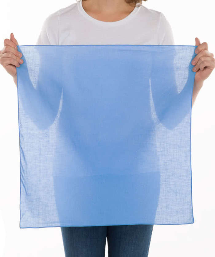 Augusta 100% Cotton Solid Bandana (Corner Design)