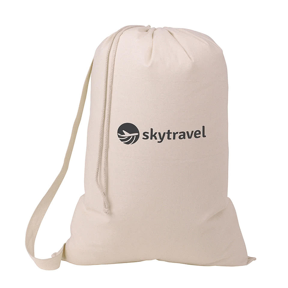 Full Color Laundry Day Drawcord Bag