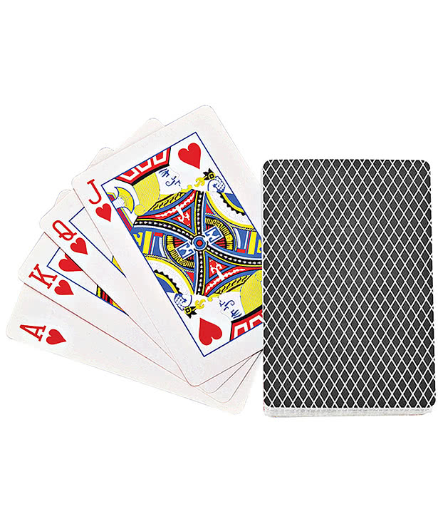 Deck of Playing Cards with Case