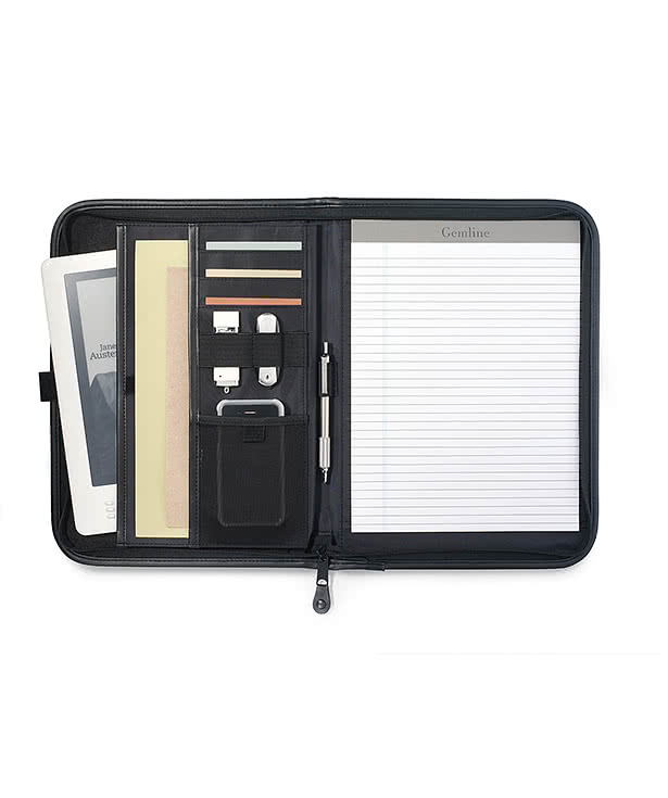 Delegate Zippered Padfolio