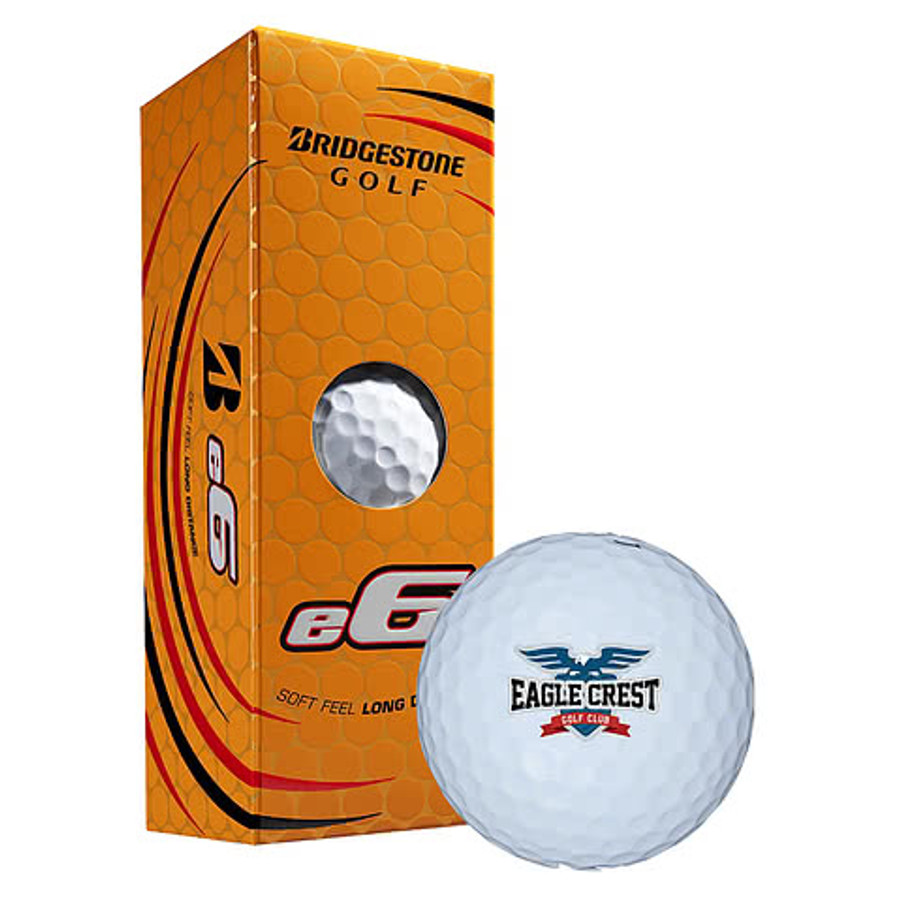 Bridgestone E6 Soft Golf Balls (Box of 3) in White