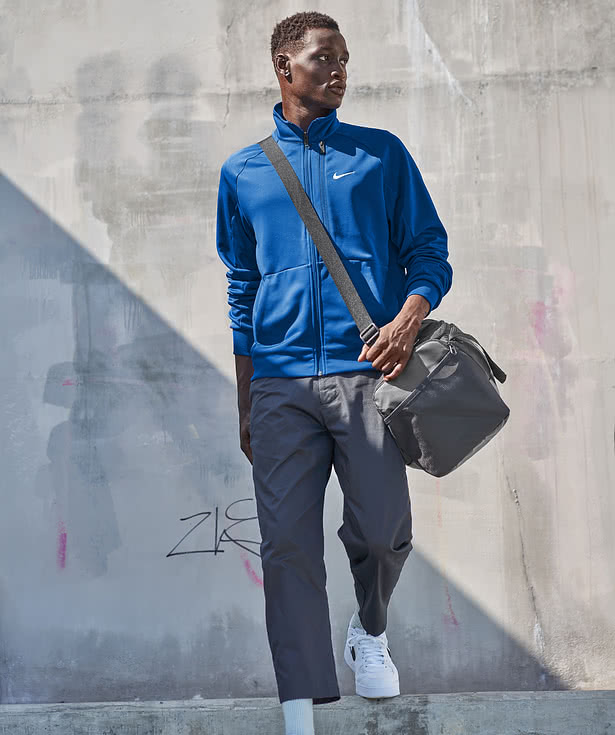 Nike Chest Swoosh Full Zip Jacket - Printed