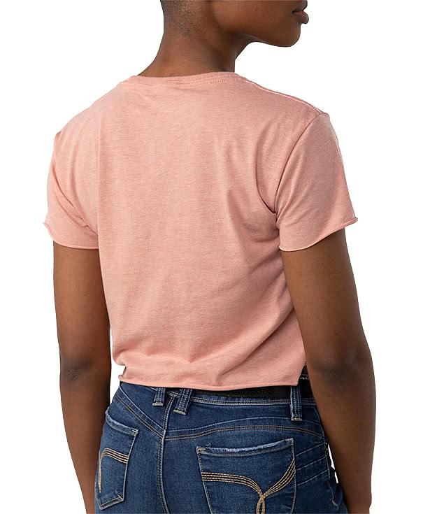 Tシャツ・カットソー Womens Small Level T-Shirt Custom Next Level Women's Crop T-shirt - Design Women's