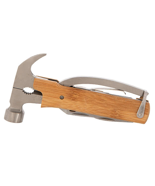 Laser Engraved 12-in-1 Multi-Functional Wood Hammer