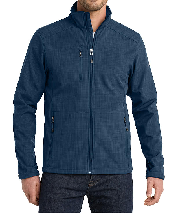 Eddie Bauer Shaded Crosshatch Soft Shell Jacket