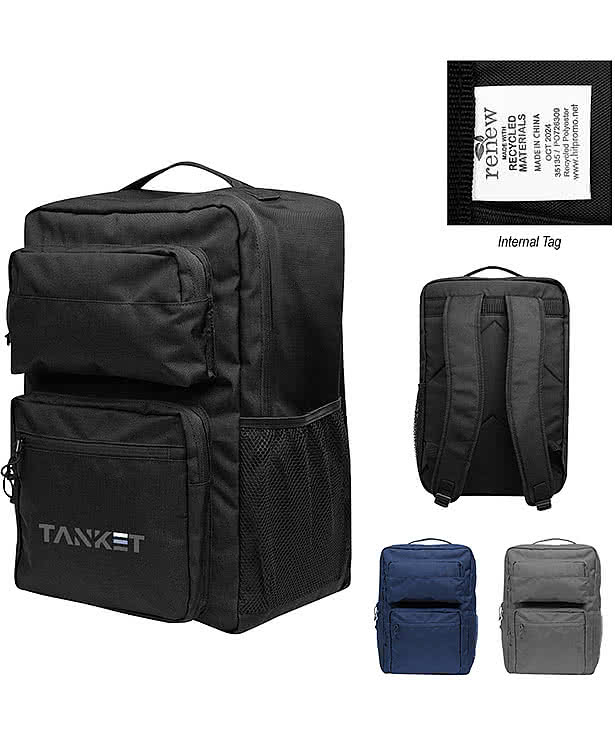 Dakota Recycled 17" Computer Backpack
