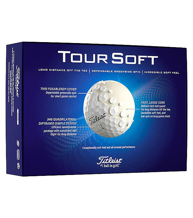 Titleist Tour Soft Golf Balls (Box of 12)
