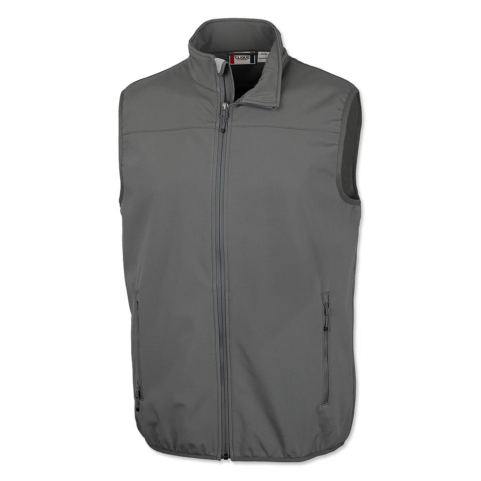 Clique  by Cutter & Buck Trail Eco Stretch Soft Shell Vest