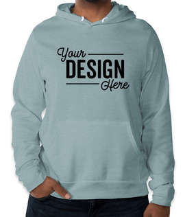 Bella + Canvas Ultra Soft Pullover Hoodie - Color: Heather Blue Lagoon