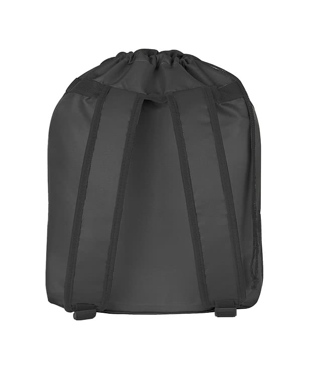 Double Pocket Drawstring Bag