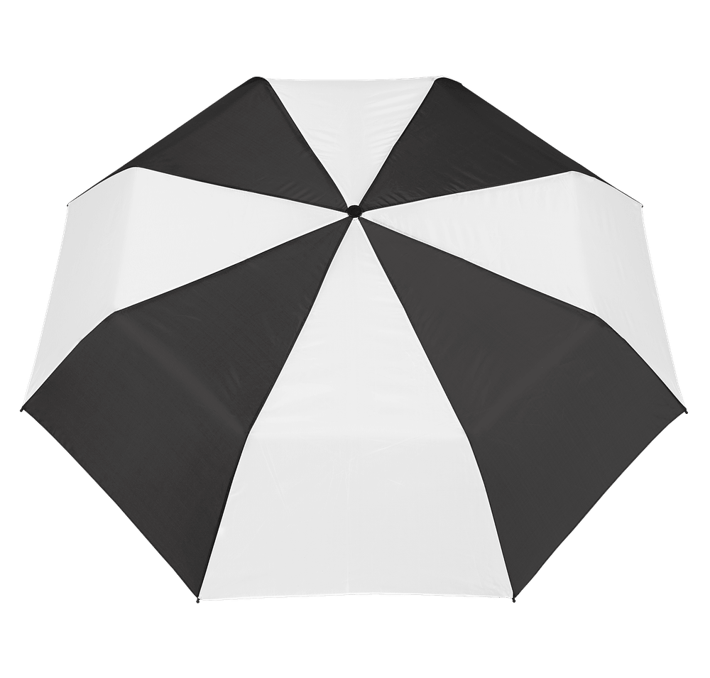 42" Arc Budget Multi-Tone Telescopic Folding Umbrella-default