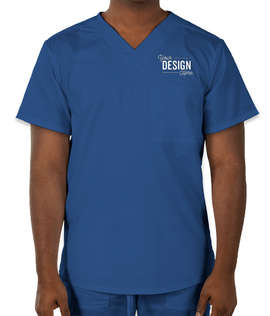 Cherokee Workwear Revolution One-Pocket Scrub Top - Color: Royal