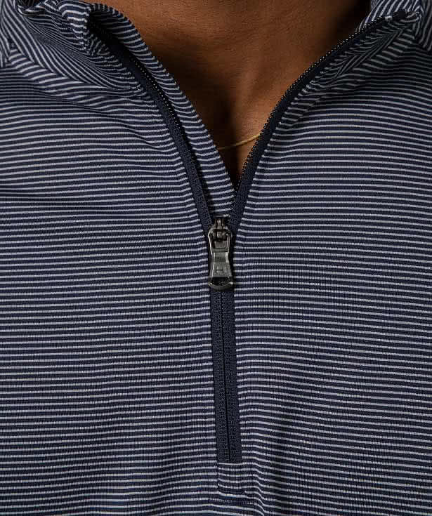 Under Armour Tech Stripe Quarter Zip Performance Shirt