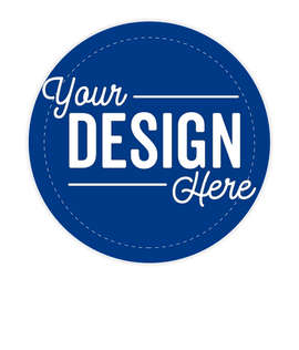 Full Color 2 in. Circle Magnet - Color: Royal Blue