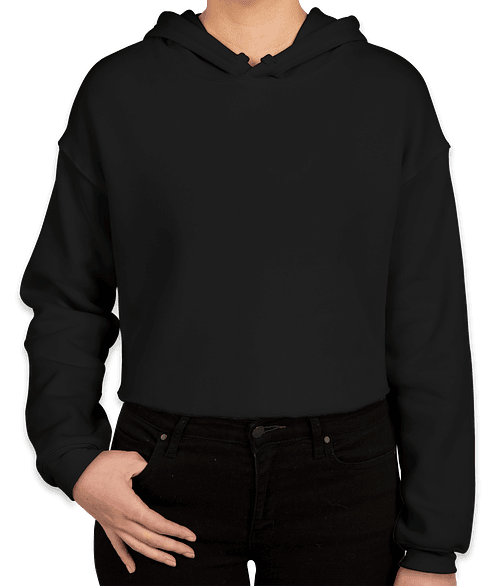 Custom District Women's Perfect Weight Cropped Crewneck