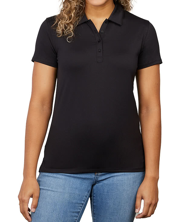 Greatness Wins Women's Athletic Tech Recycled Performance Polo