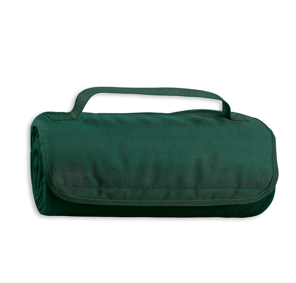 Fleece Roll-Up Travel Blanket-default