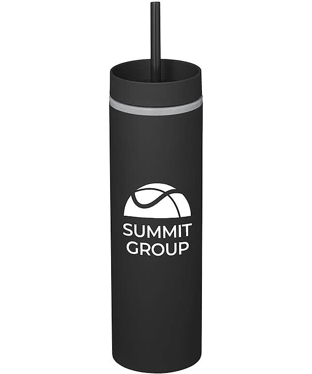 16 oz. Adventure Recycled Insulated Tumbler with Straw