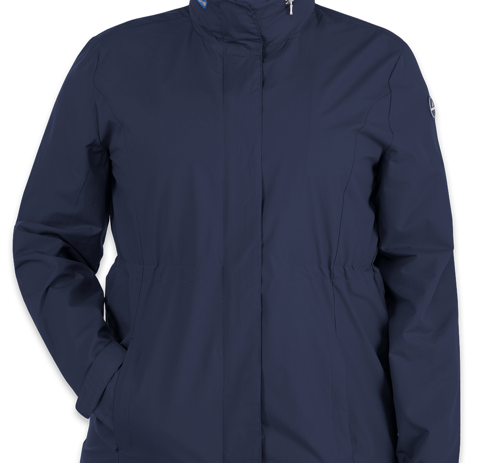 Nautica Women's Voyage Raincoat - Embroidered-default