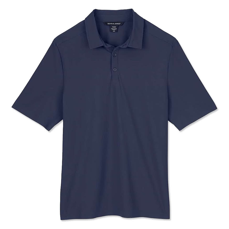 Devon & Jones CrownLux Windsor UPF 50+ Performance Polo - Printed