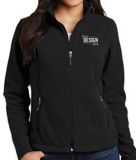 Port Authority Women's Value Fleece Jacket - Color: Black