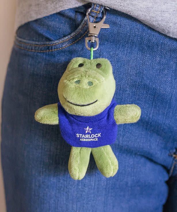 Full Color Wild Bunch 4" Gator Plush Animal Keychain