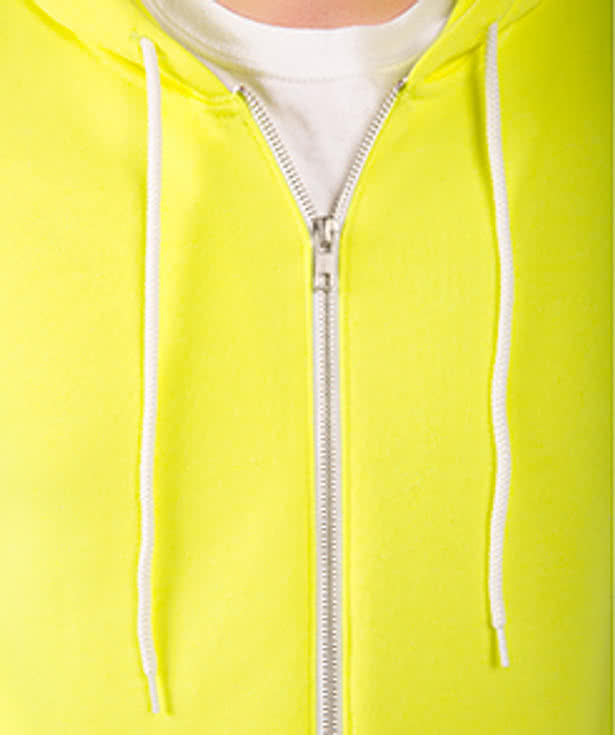 Bella + Canvas Neon Zip Hoodie