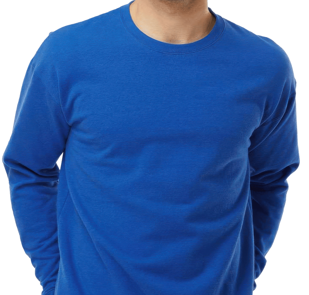 Tultex Drop Shoulder Crewneck Sweatshirt-default
